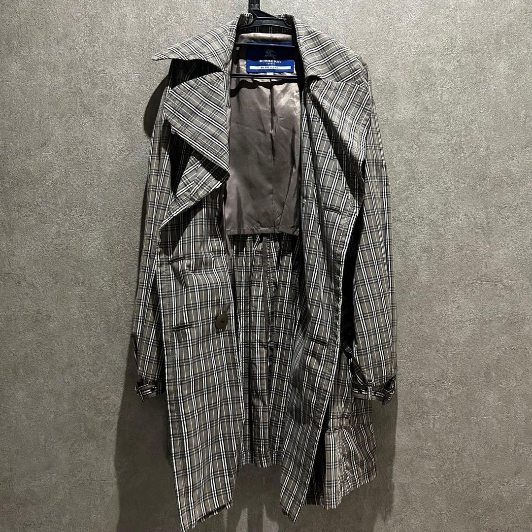 BURBERRY BLUE LABEL ノバチェック トレンチコート 36