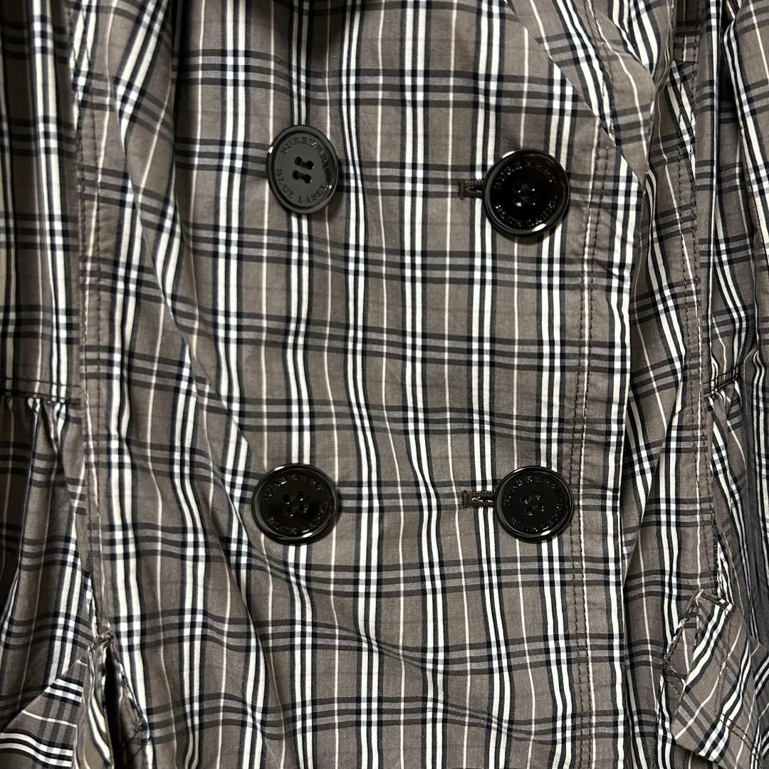 BURBERRY BLUE LABEL ノバチェック トレンチコート 36