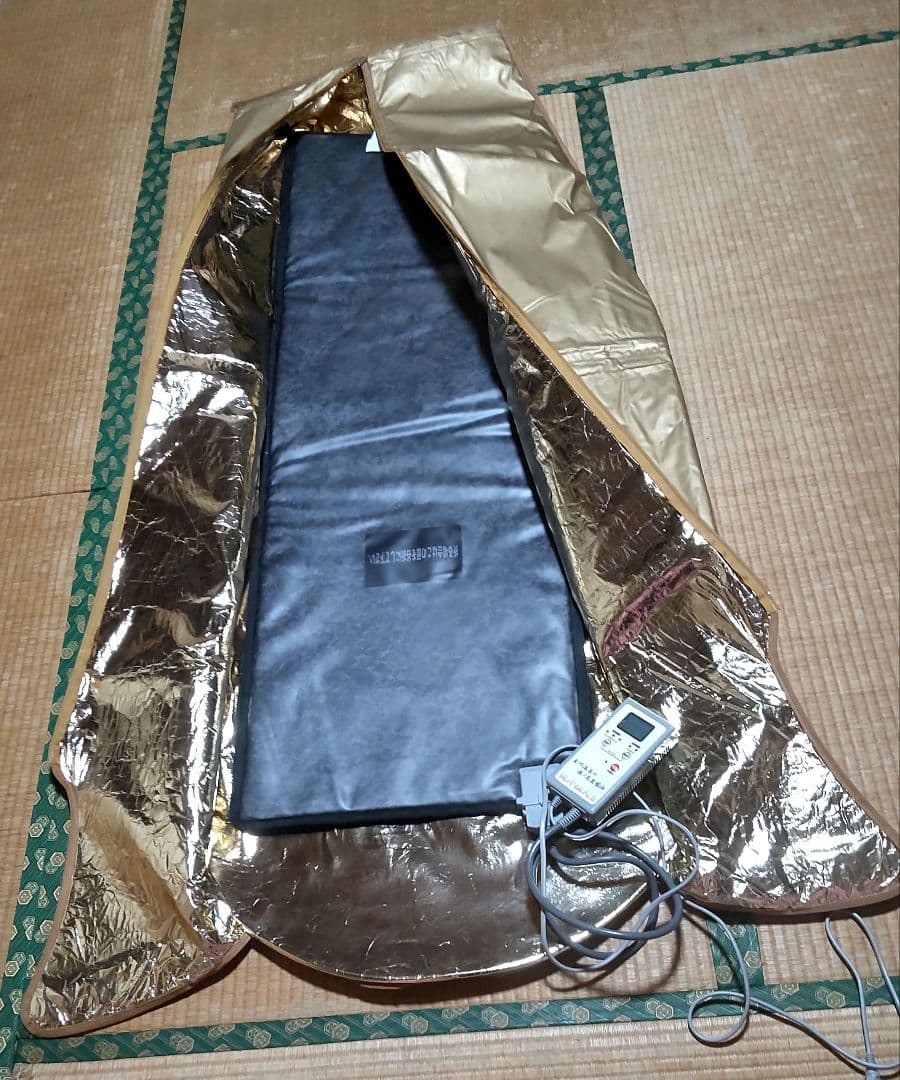 玉川温泉の湯ノ花岩盤浴 快汗仙人II 岩盤浴ヒートマット