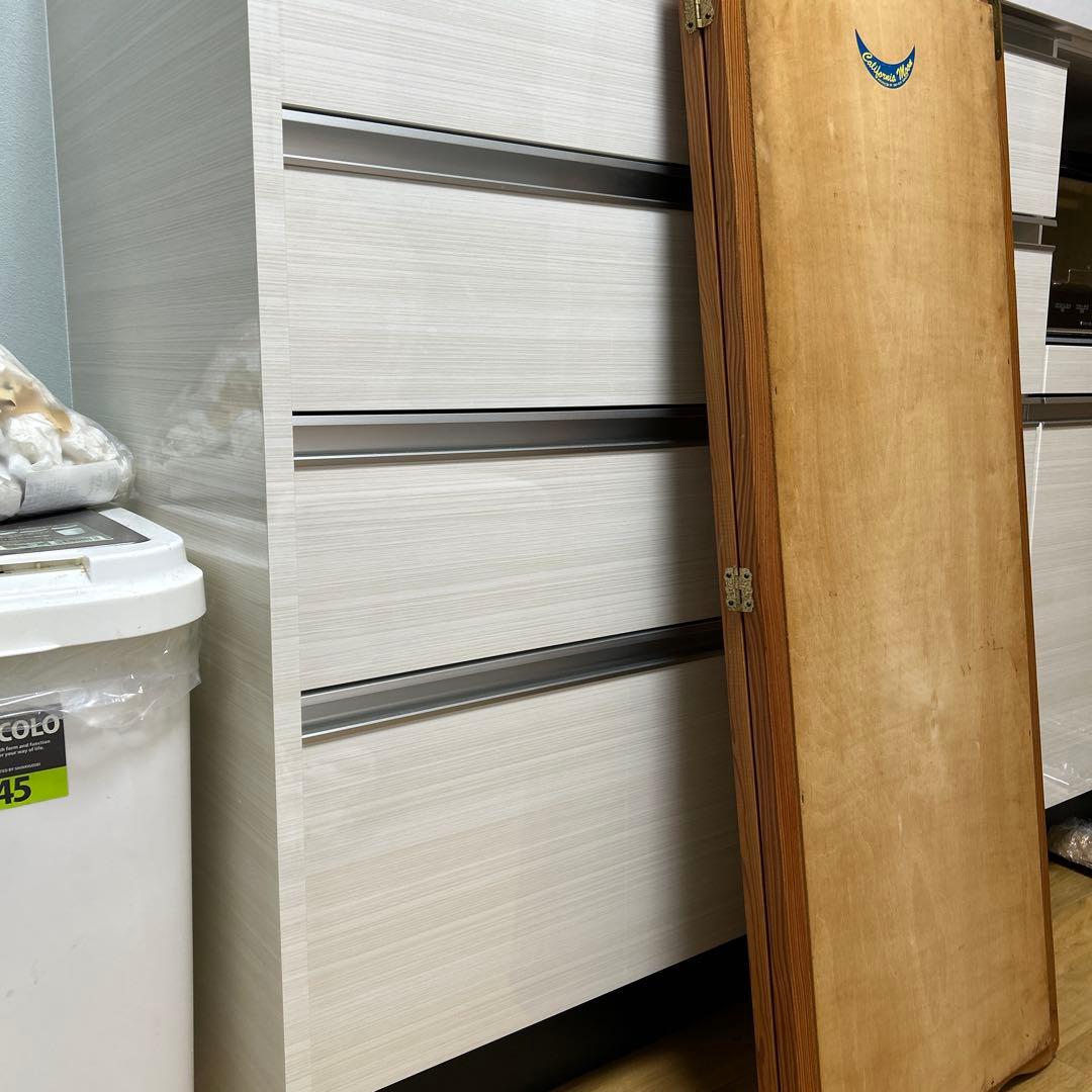 ダイイチサンギョウ　木製鏡 扉式ミラー