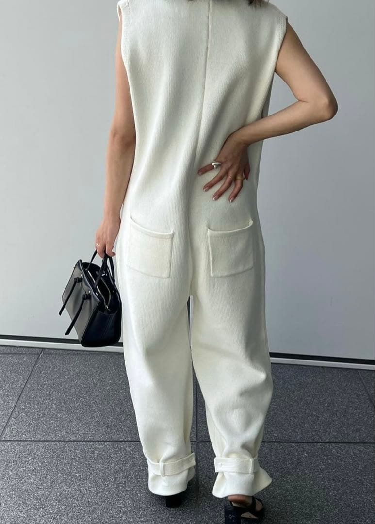 モナETRE TOKYO/ベルテッドヘムニットオールインワン