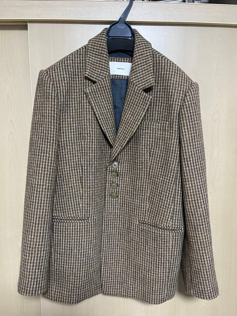 トゥデイフル　100パーセントウールジャケット