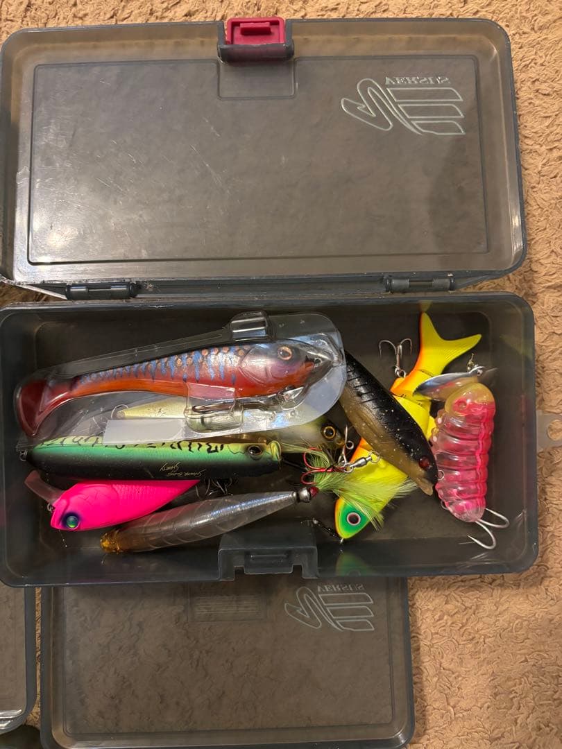 ☆バス釣りルアーセット☆バックパック付き
