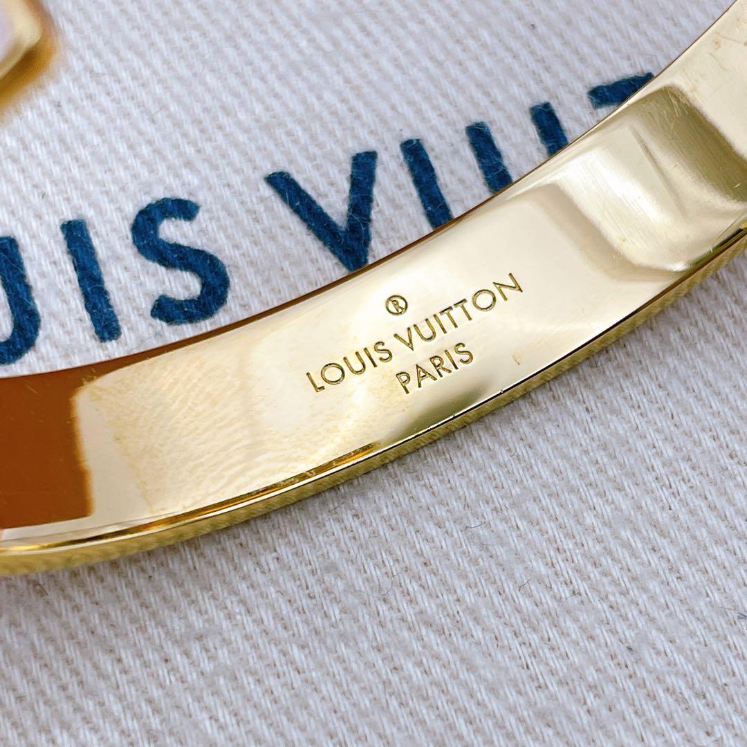 専用LOUIS VUITTON バングル　ジョンク　ワイルド　レザー　ピンク