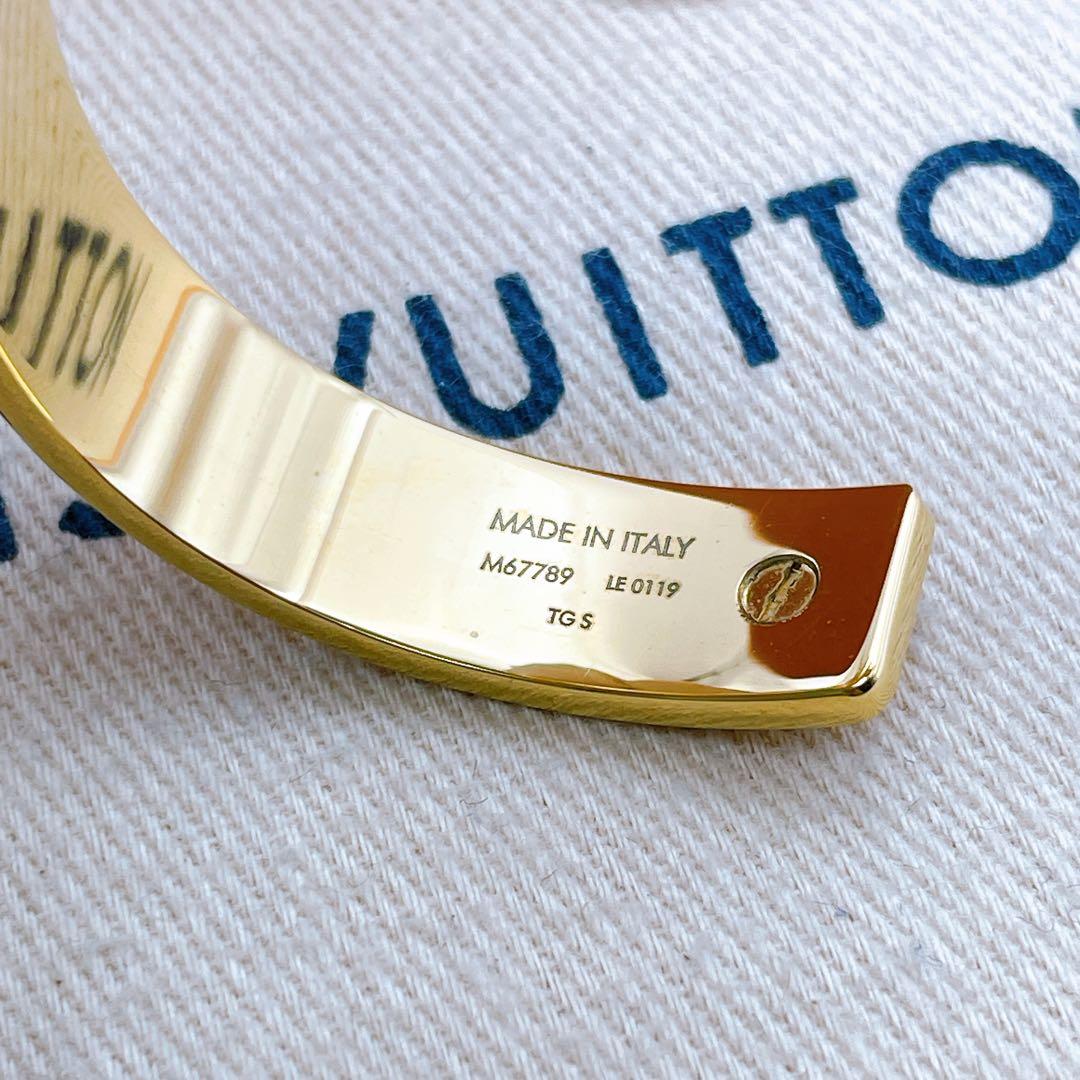 専用LOUIS VUITTON バングル　ジョンク　ワイルド　レザー　ピンク