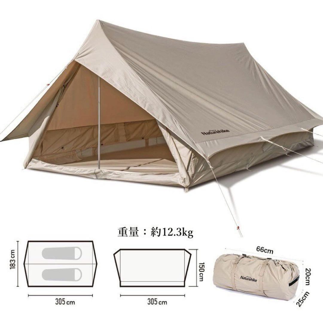 新品 ネイチャーハイク ロッジテント Naturehike extend 5.6
