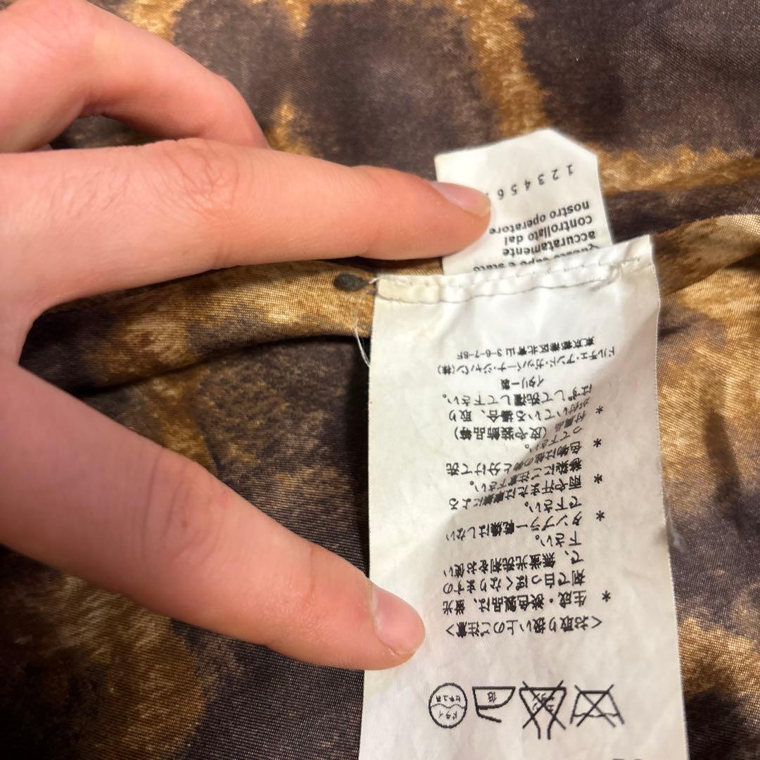 ジャケット・アウター DOLCE & GABBANA leopard longcoat black L