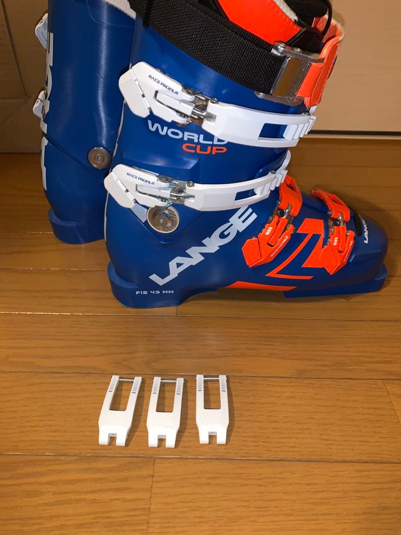 LANGE スキー用ブーツ 27.5 青/オレンジ