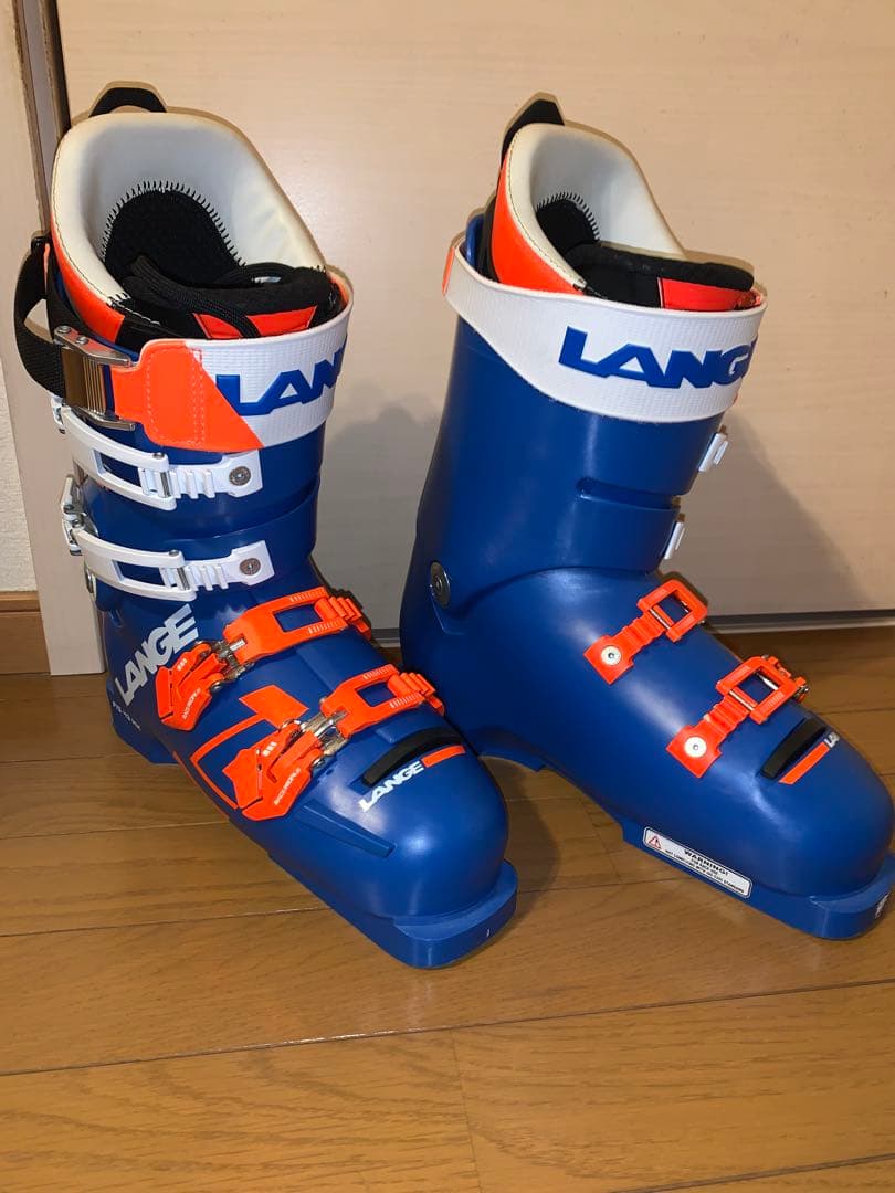 LANGE スキー用ブーツ 27.5 青/オレンジ