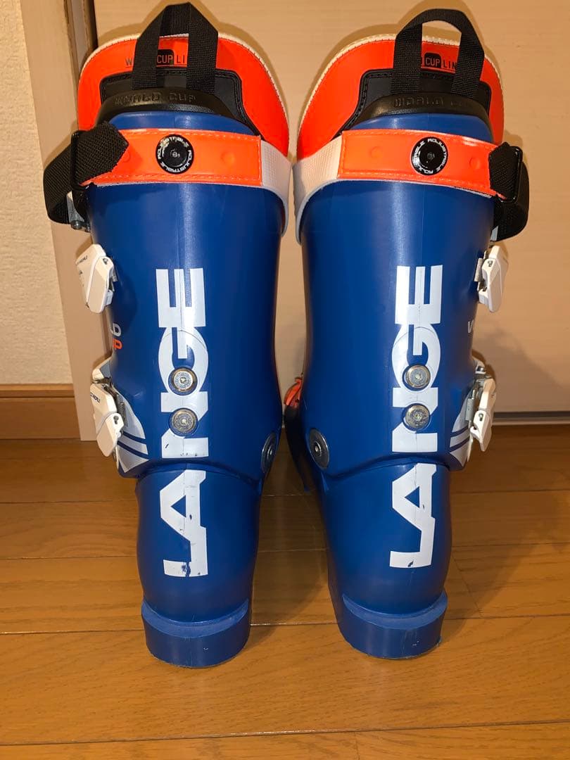 LANGE スキー用ブーツ 27.5 青/オレンジ