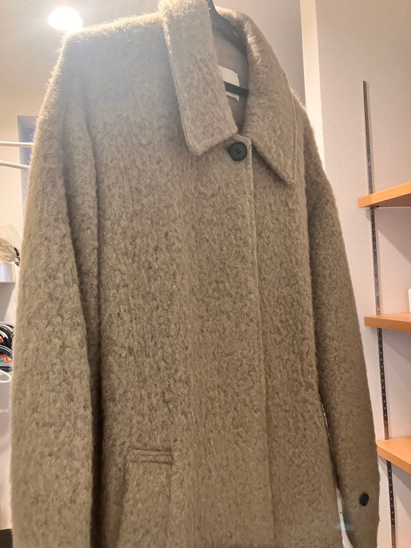 todayful トゥデイフル シャギーオーバーコート