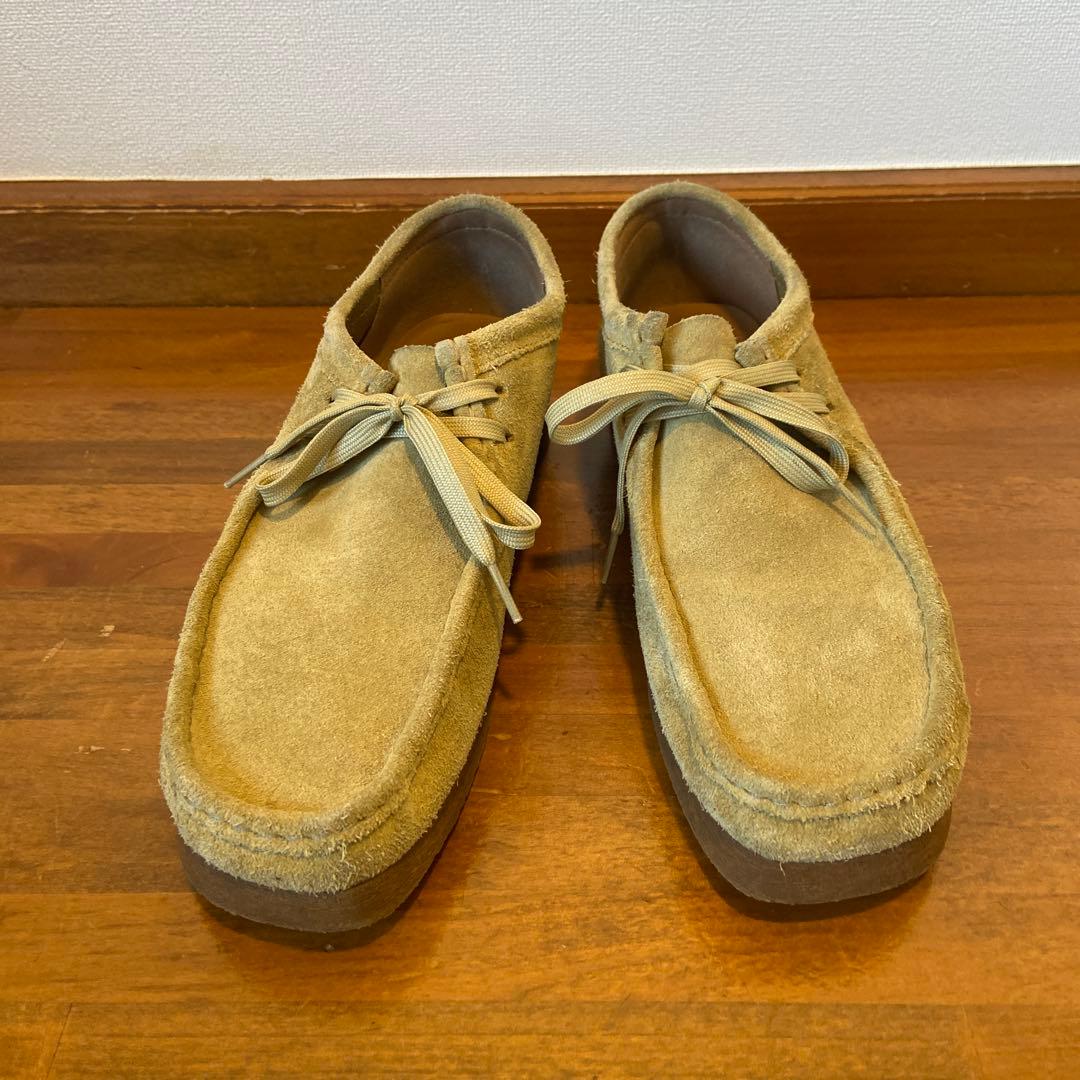 クラークスワラビー　ベージュ　UK9 1/2