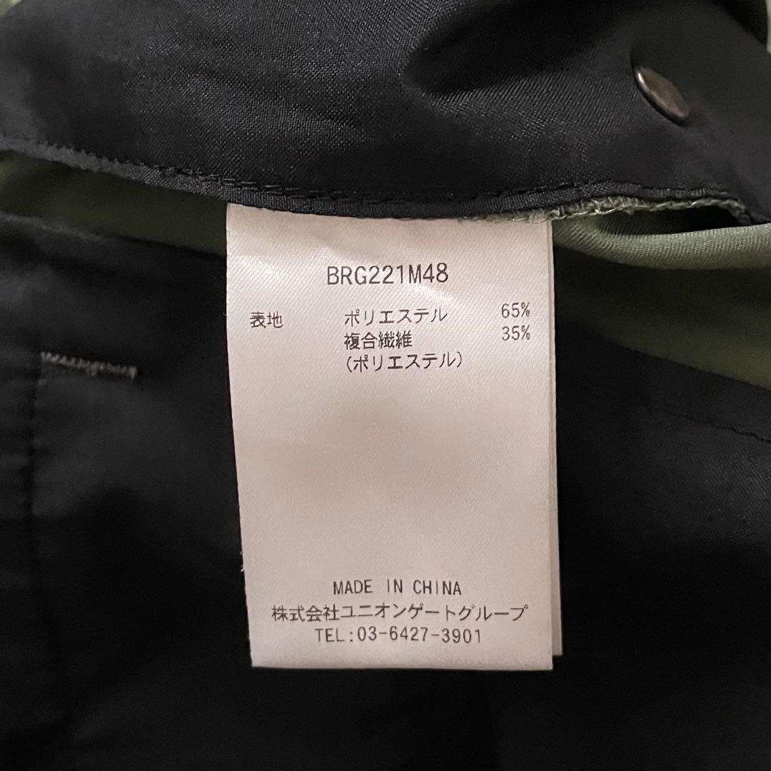 BRIEFING LOGO ELASTIC SHORT PANTS オリーブ M