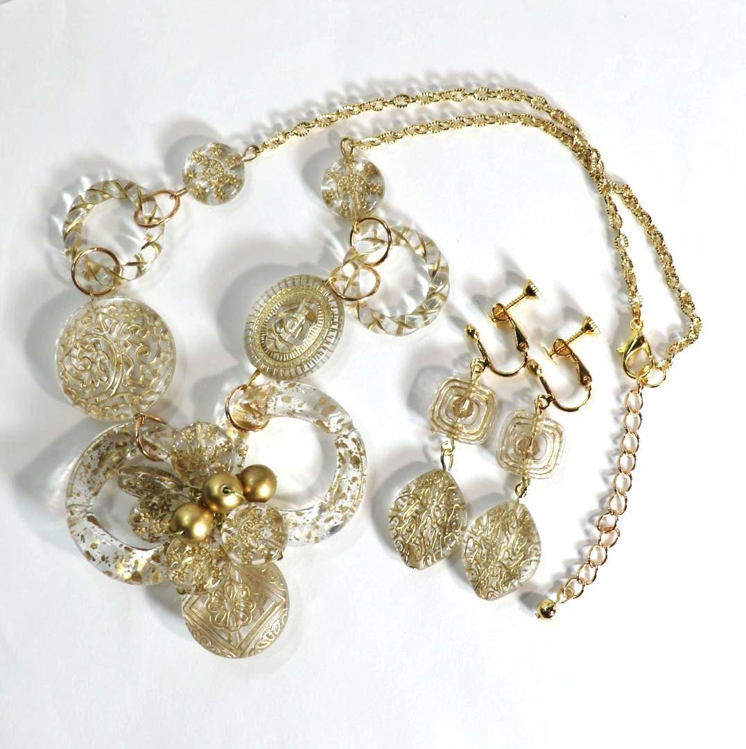 ネックレス9点＆イヤリング3点