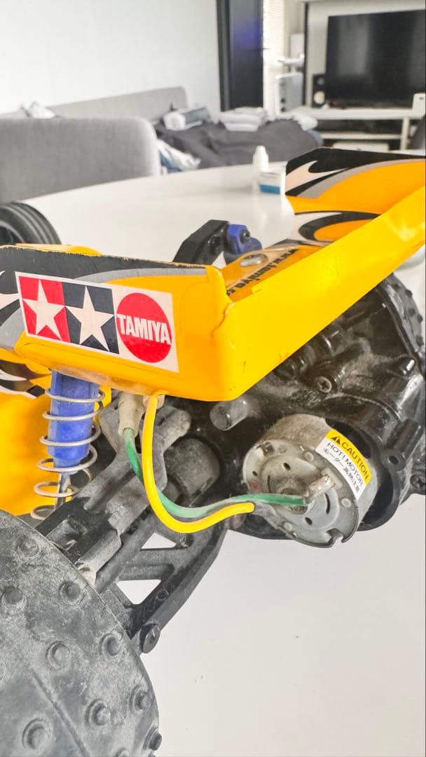 TAMIYA ホビーラジコンカー イエロー