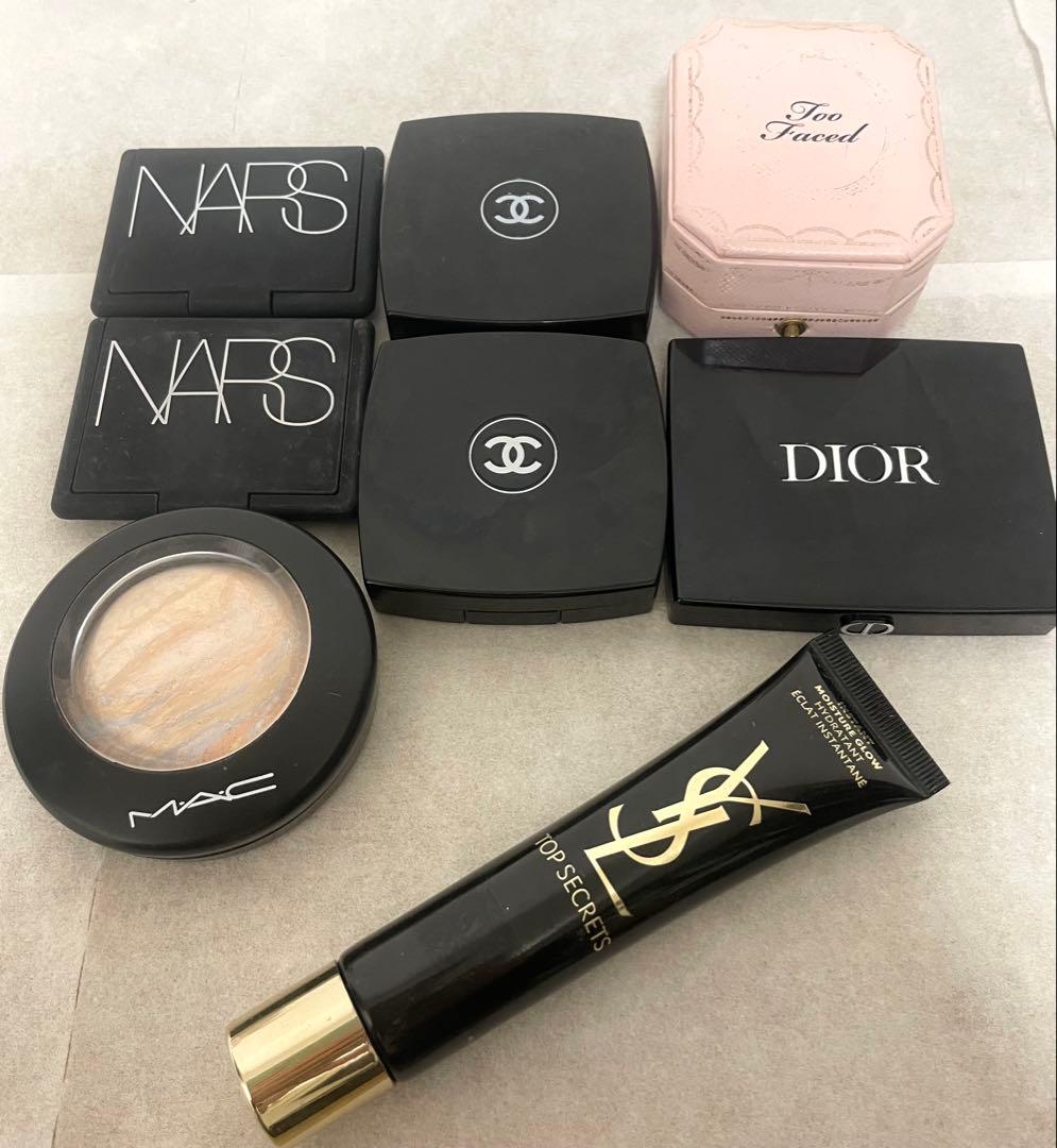 に*も様 【デパコス8点セット】CHANEL Dior NARS TooFace