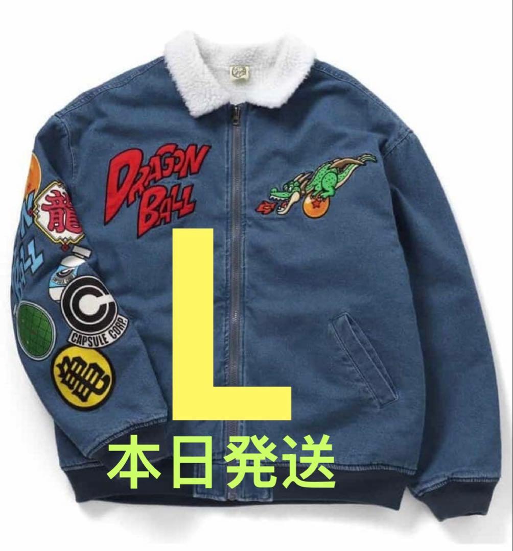 BREEZE ドラゴンボールコラボ デニムボアジャケット（大人サイズ）