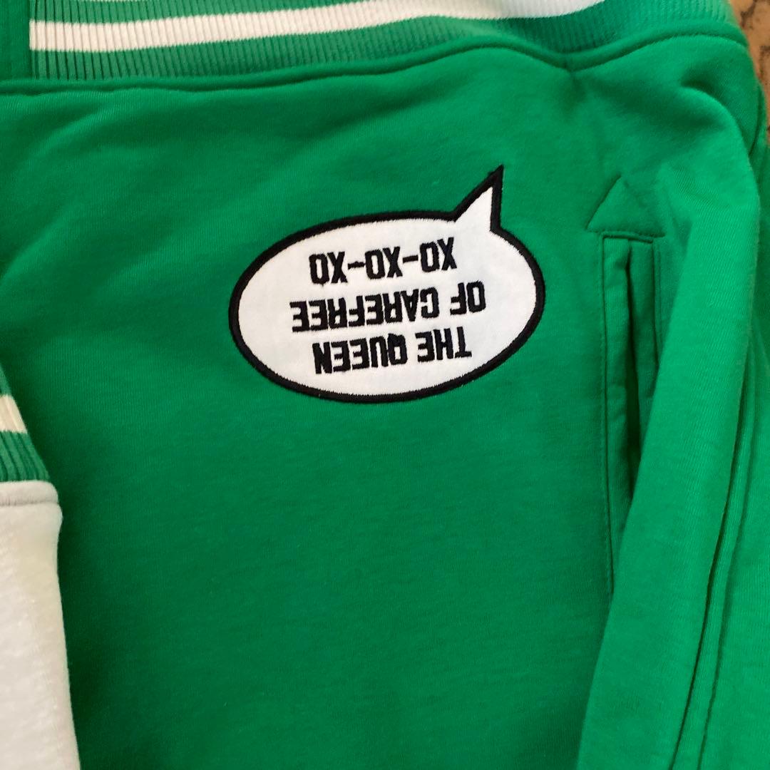 BETTY BOOP エンジェルBETTY ポンディングスタジャン　グリーン