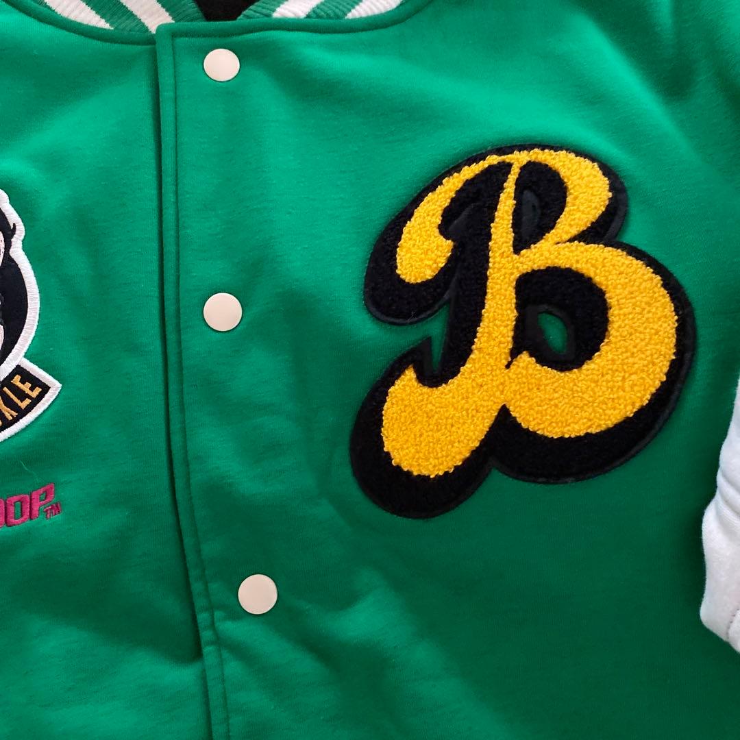 BETTY BOOP エンジェルBETTY ポンディングスタジャン　グリーン