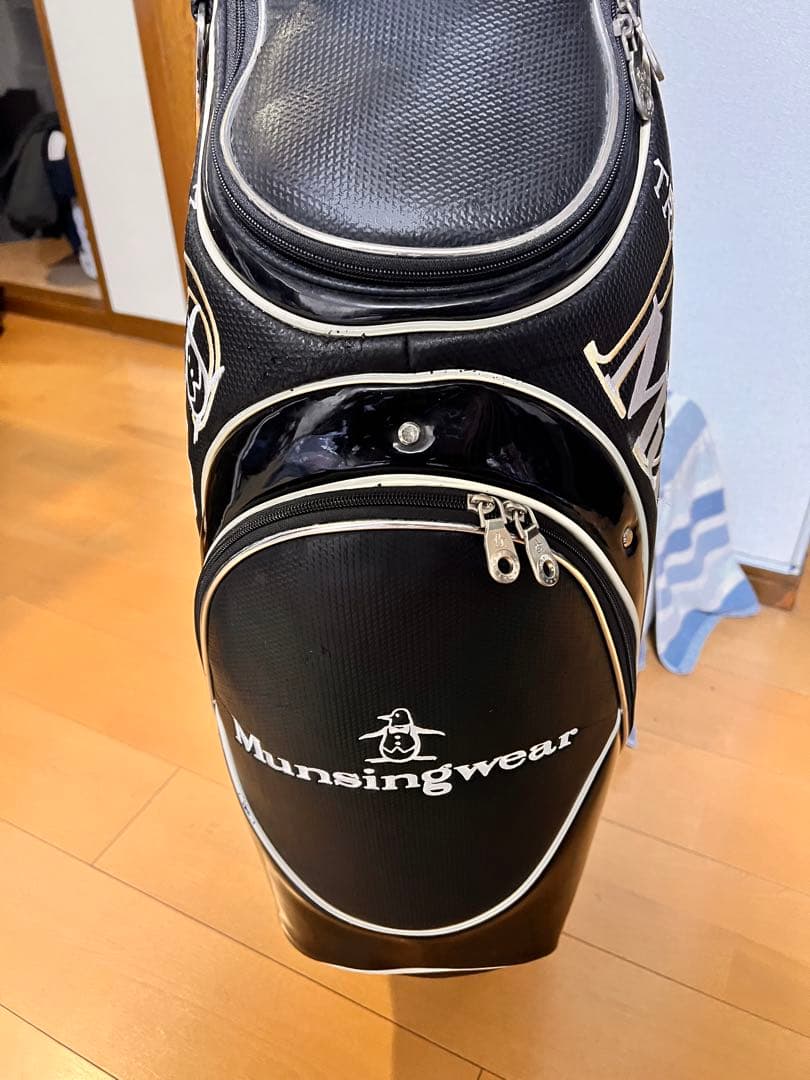 【最終値下げ】Munsingwear ブラック キャディバッグ