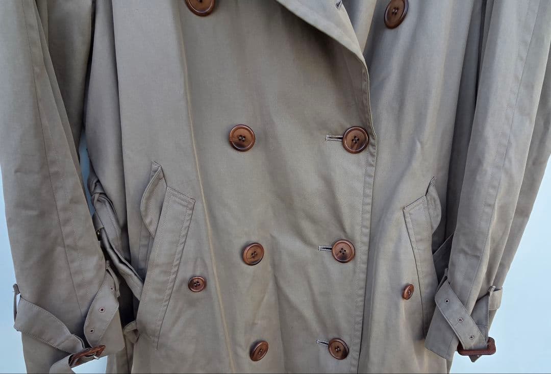 70s～80s Burberrys ベージュ トレンチコート ヴィンテージ