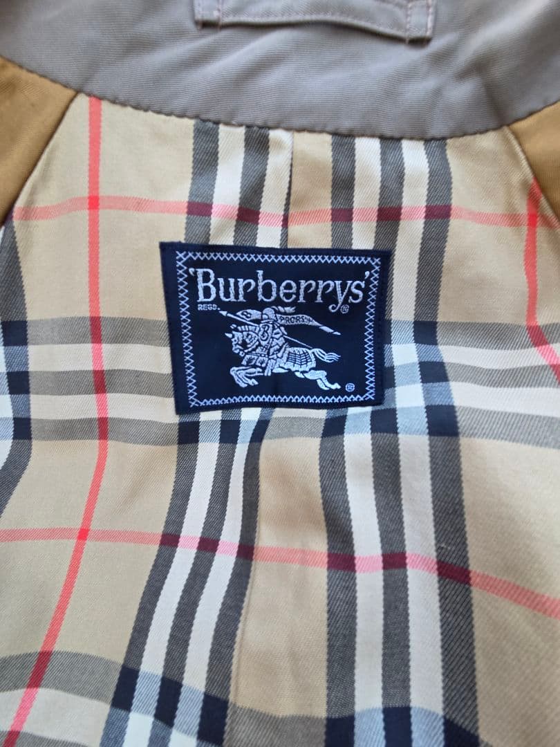 70s～80s Burberrys ベージュ トレンチコート ヴィンテージ
