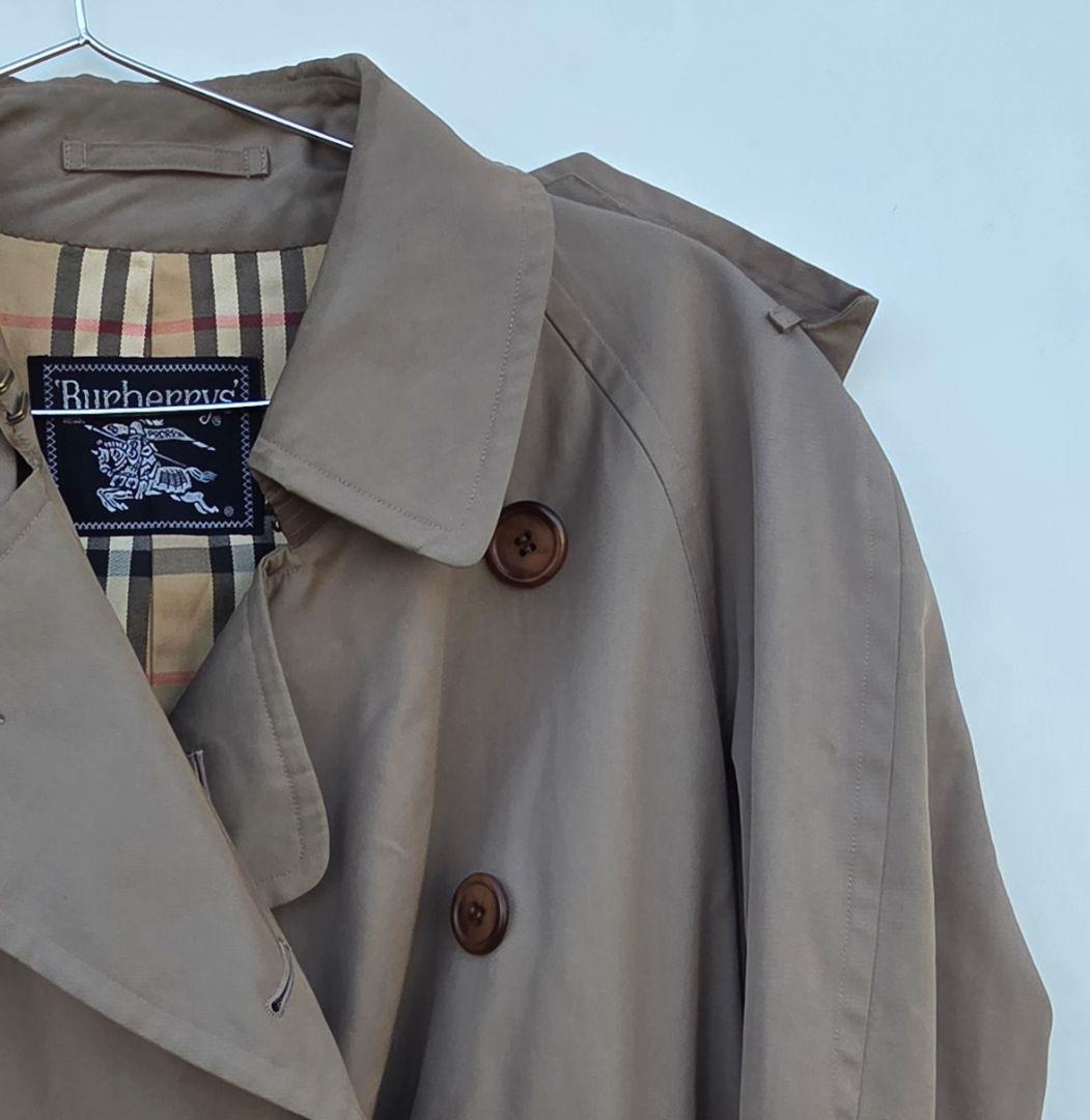 70s～80s Burberrys ベージュ トレンチコート ヴィンテージ