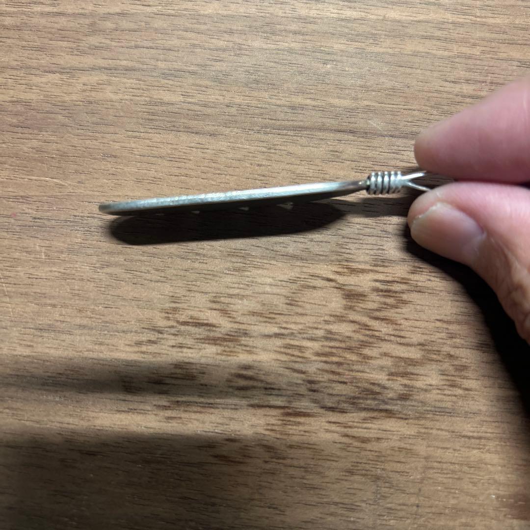 ホピ族　オーバーレイ　フェザー　ペンダントトップ