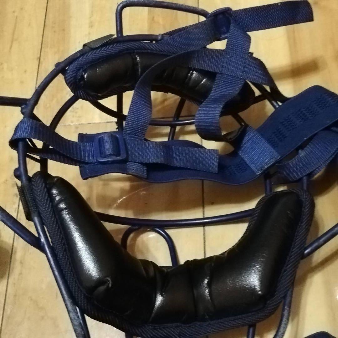 ZETT硬式用 キャッチャー防具セット ネイビー