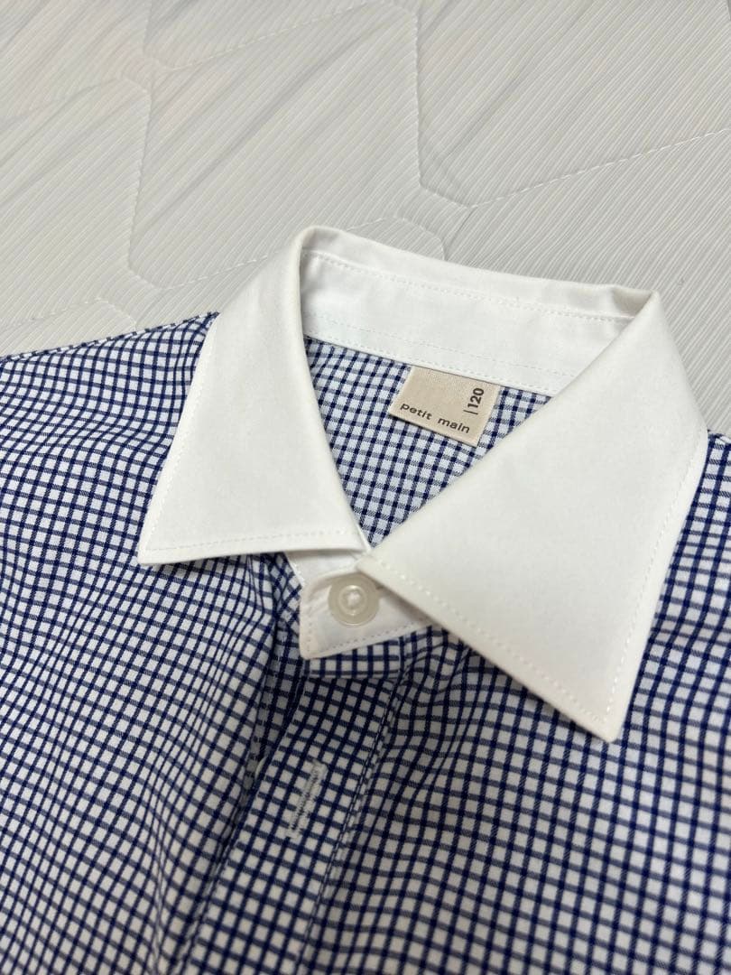 Petit main プチマイン　ネイビー　フォーマルスーツ120 5点セット