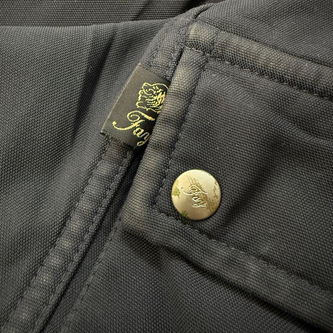 Fay イタリア製 オイルド ファイヤーマンコート 一枚袖 ジャケット