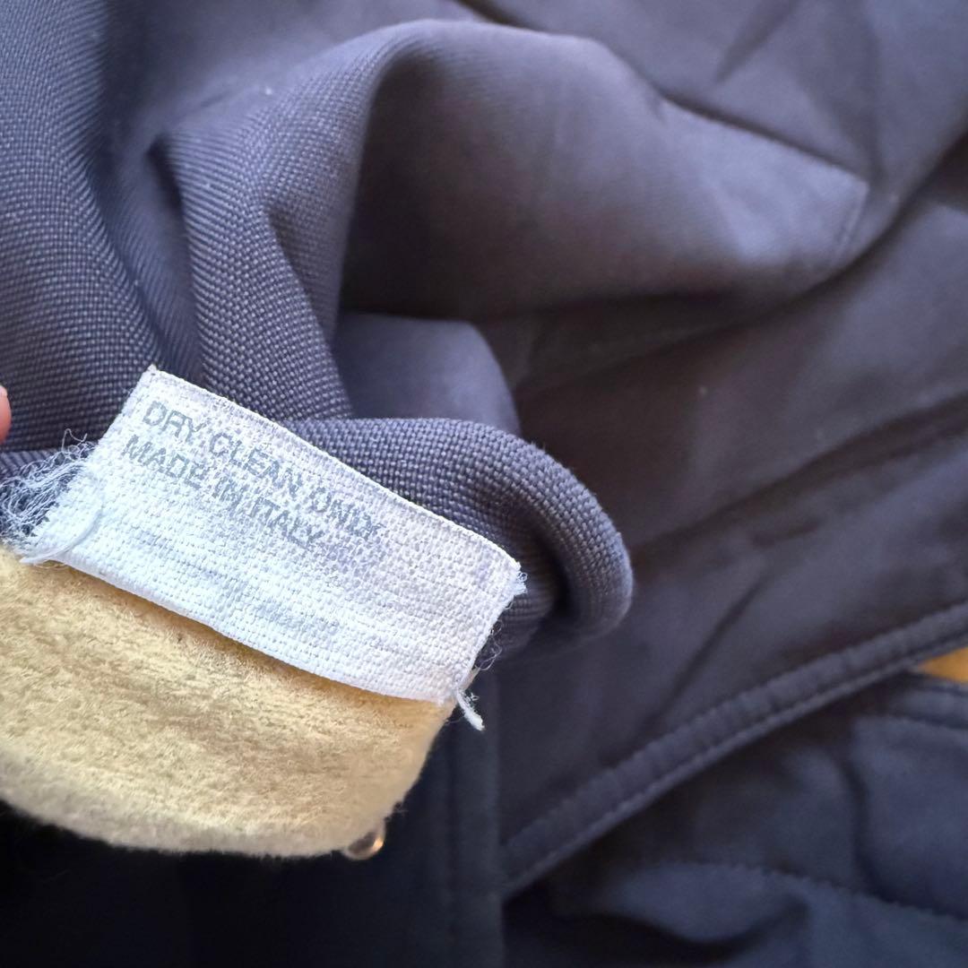 Fay イタリア製 オイルド ファイヤーマンコート 一枚袖 ジャケット