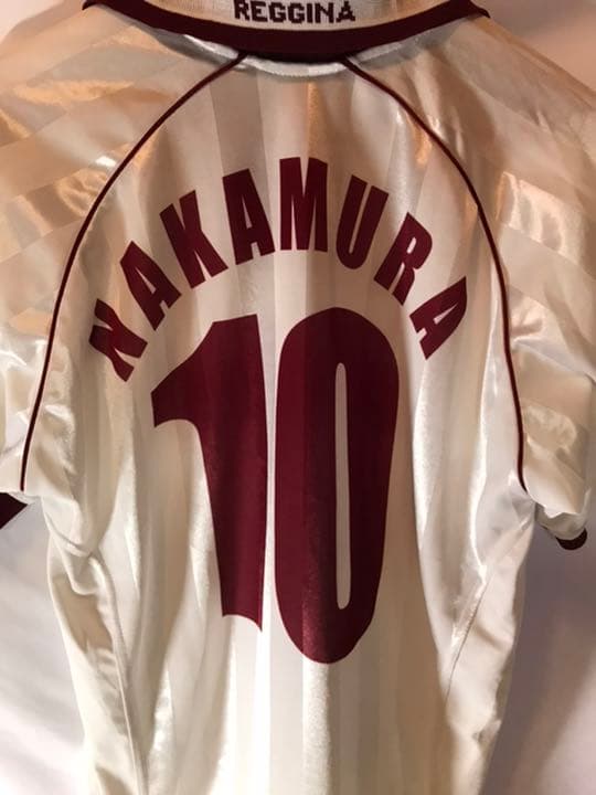 正規品 asics レッジーナ1914「10」中村俊輔 半袖 M ユニフォーム