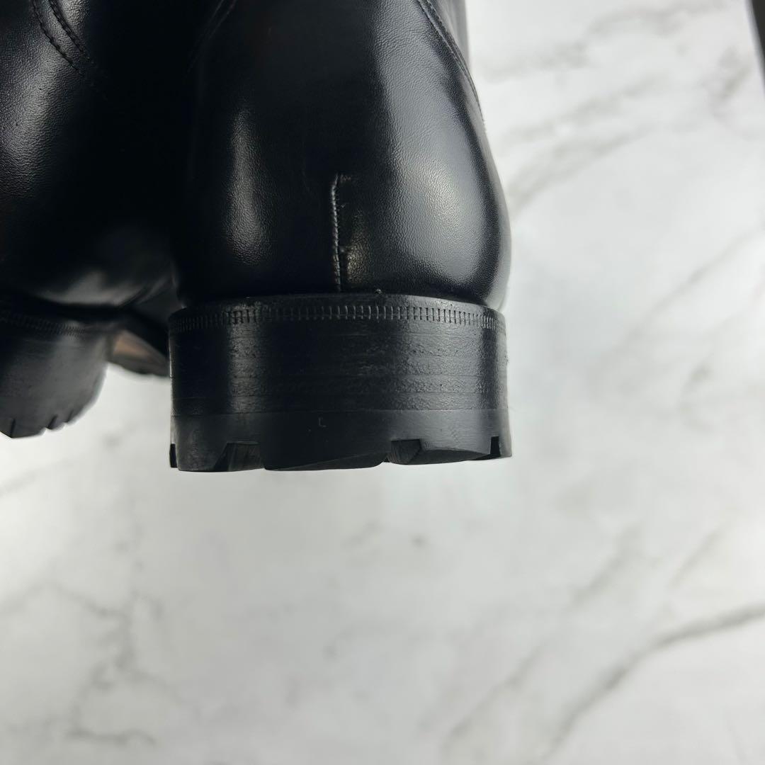 最終値下げ YANKO アトランタブーツ Uチップ 104032 黒 25.5