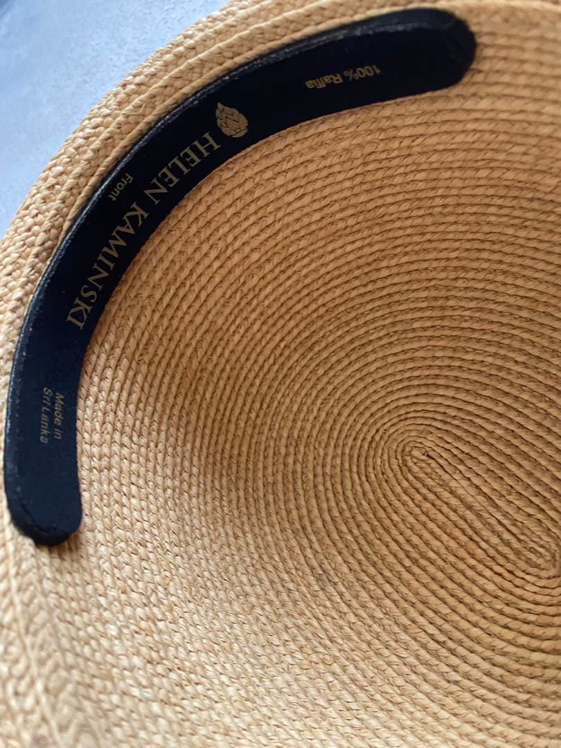 美品HELEN KAMINSKIヘレンカミンスキーNewport SB麦わら帽子