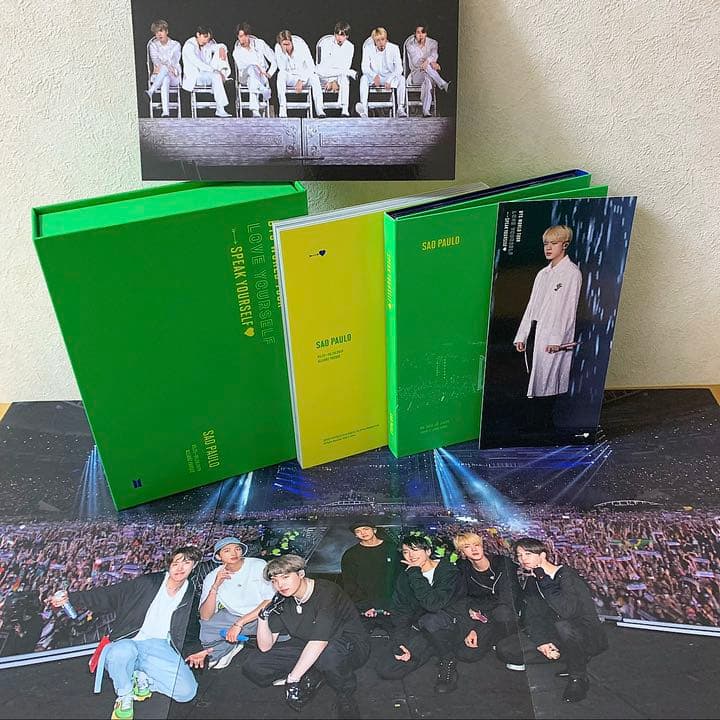 BTS ラブユアセルフ  サンパウロ　DVD 日本語字幕付き　ブックマーク　ジン