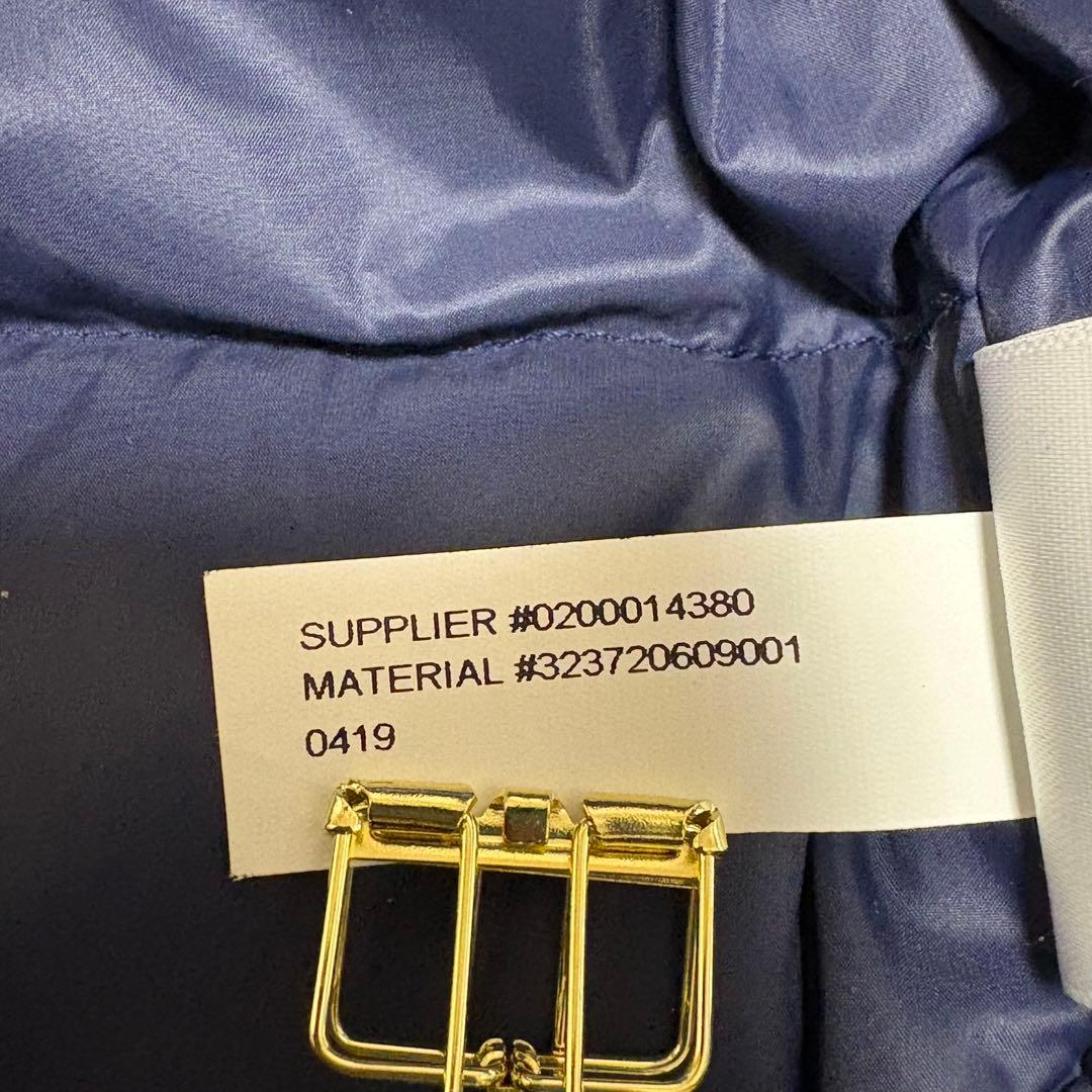 POLO ダウンジャケット ネイビー 160cm キルティング フード着脱可