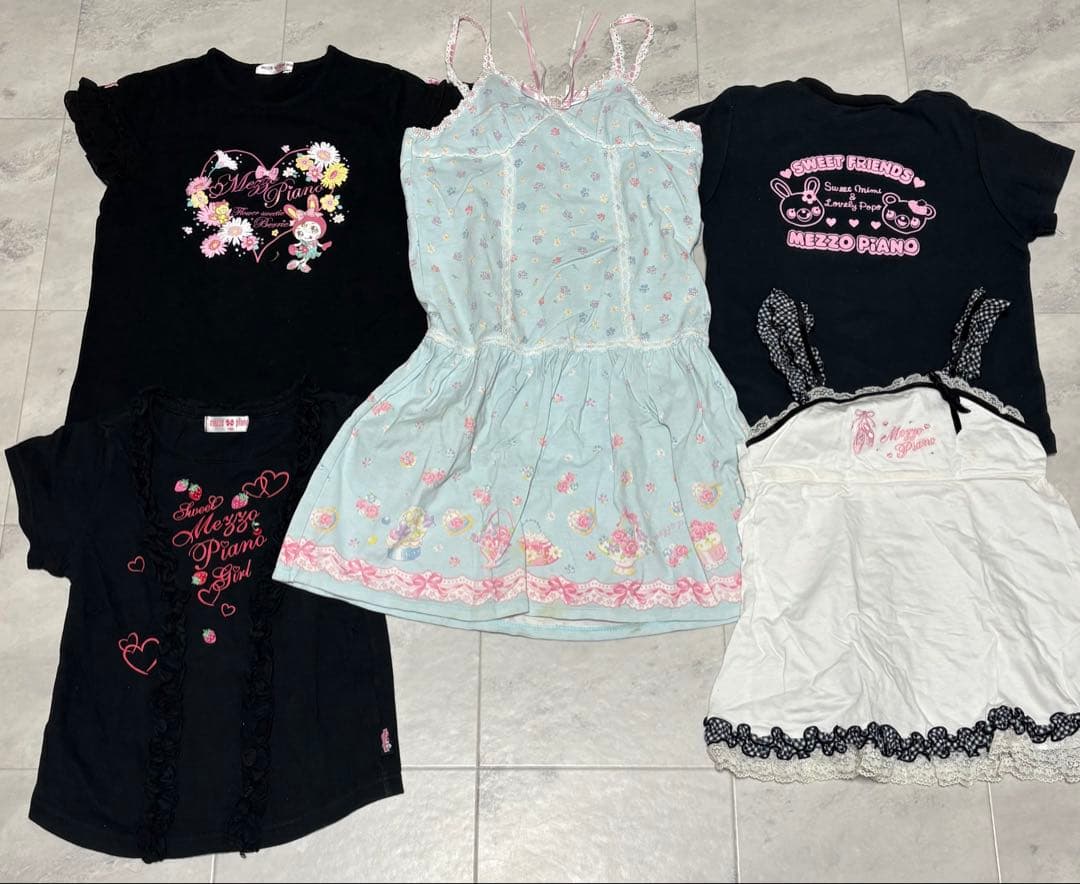 メゾピアノ　mezzo piano 大量　まとめ売り　120〜140 ミミポポ