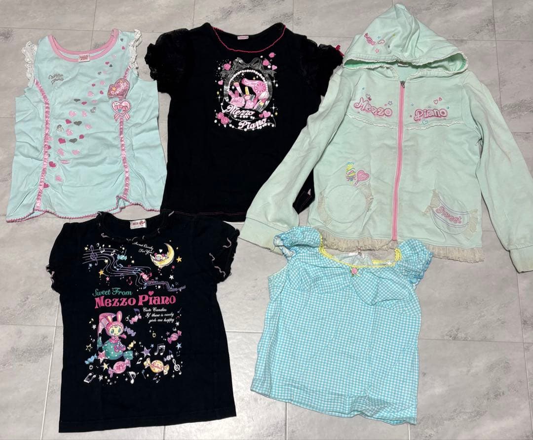 メゾピアノ　mezzo piano 大量　まとめ売り　120〜140 ミミポポ