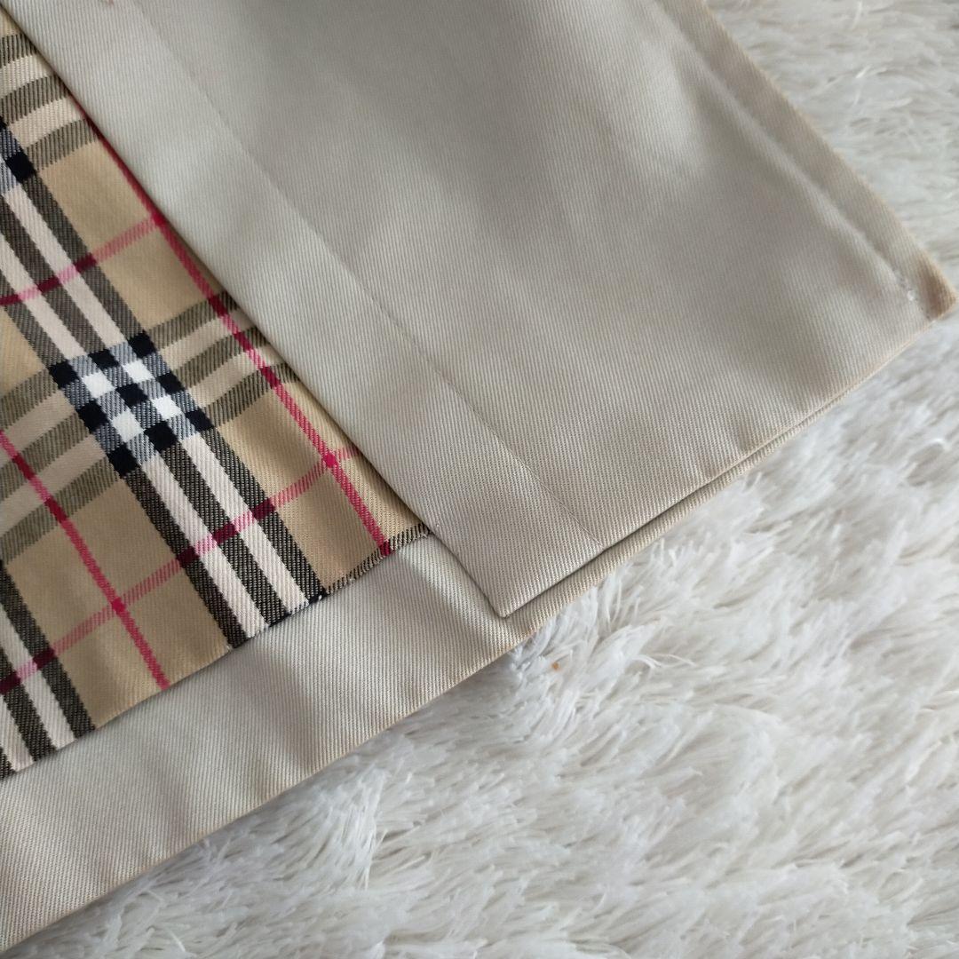 バーバリーブルーレーベル ステンカラーコート ライナー ノバチェック 38