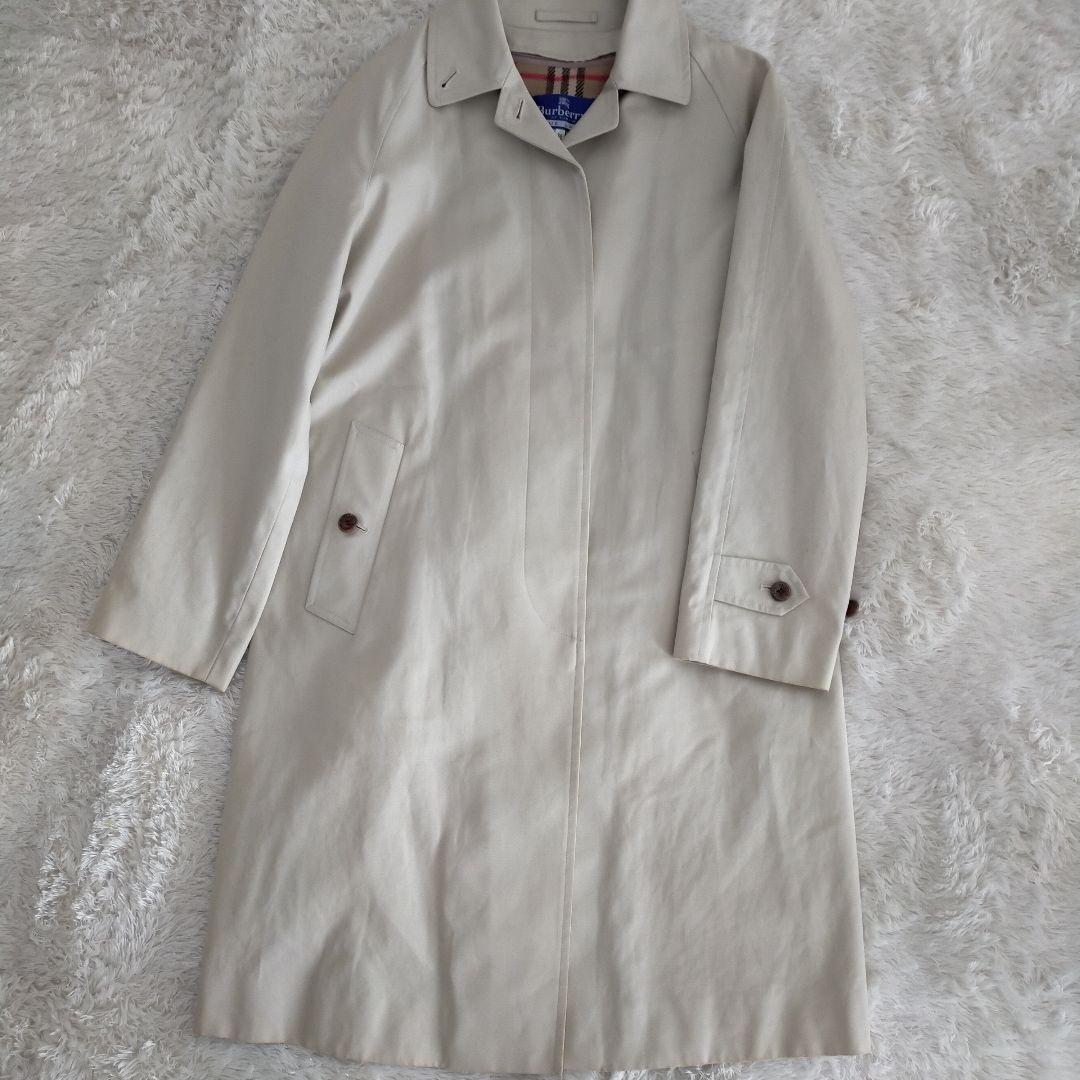 バーバリーブルーレーベル ステンカラーコート ライナー ノバチェック 38