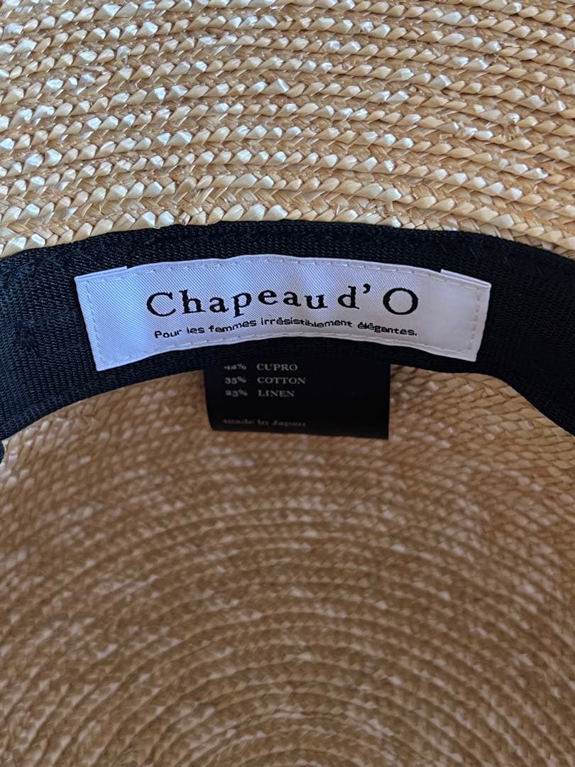Chapeau d' O/シャポー ドオーのアイコン帽子\"カサブランカハット\"