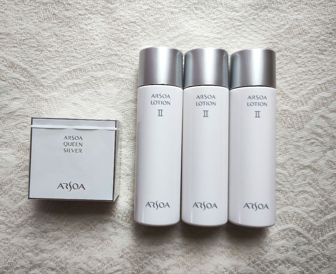 ARSOA 石鹸 化粧水 ローションII スキンケアセット
