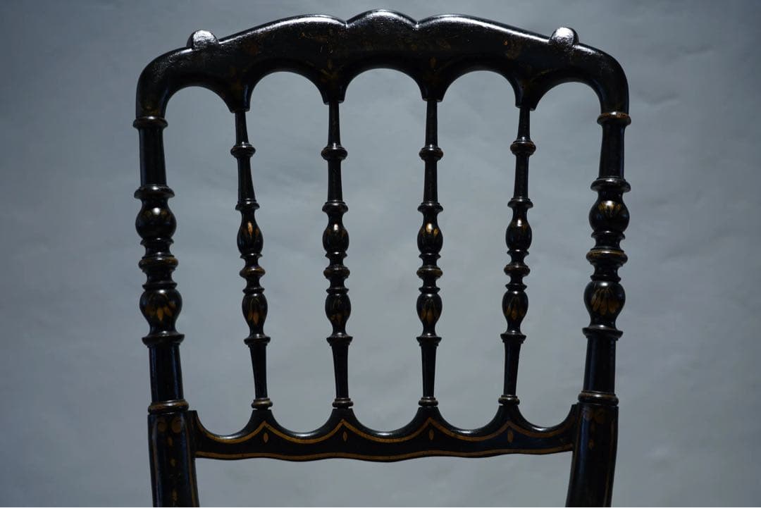 ナポレオンチェア　Napoleon Chair フランスアンティーク　花柄