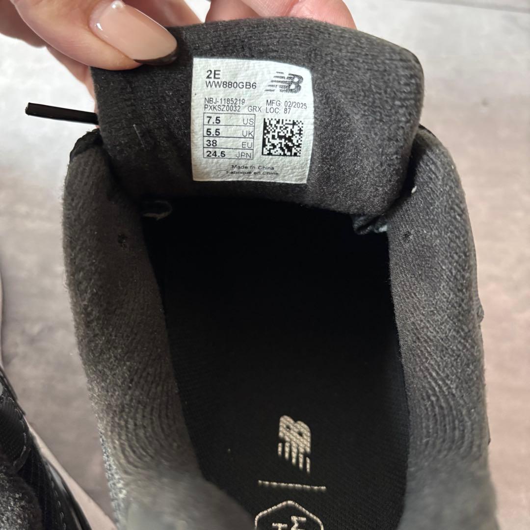 【新品】New Balance ニューバランス　WW8802E ゴアテックス　黒