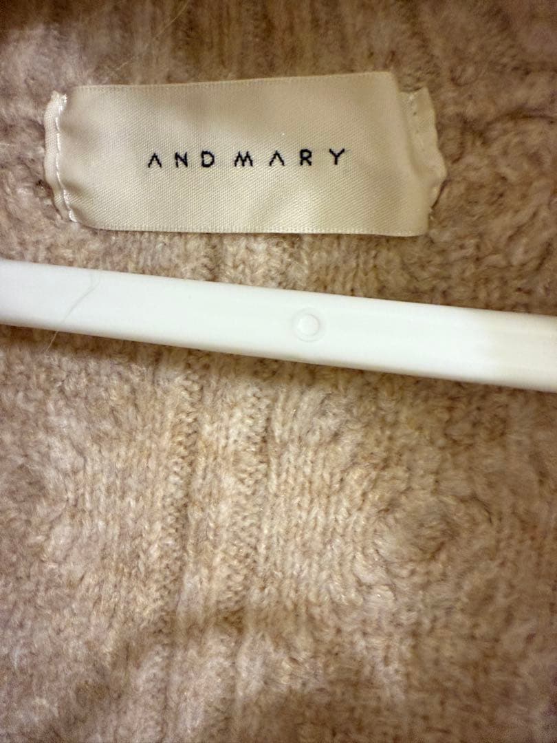 andmary アンドマリー Bebe ribbon mini dress