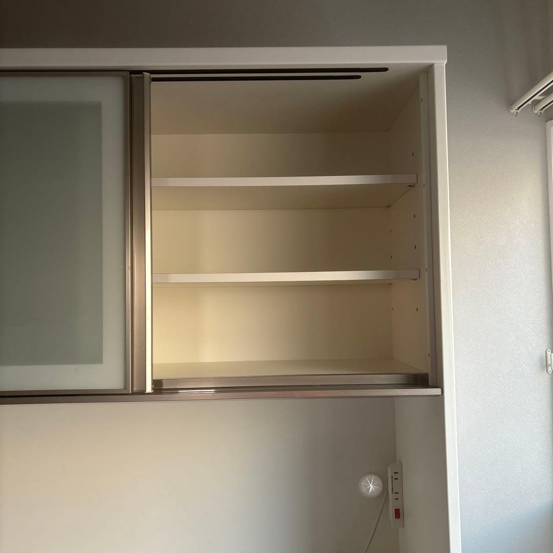 ニトリ食器棚(アルミナ2)3/6まで出品