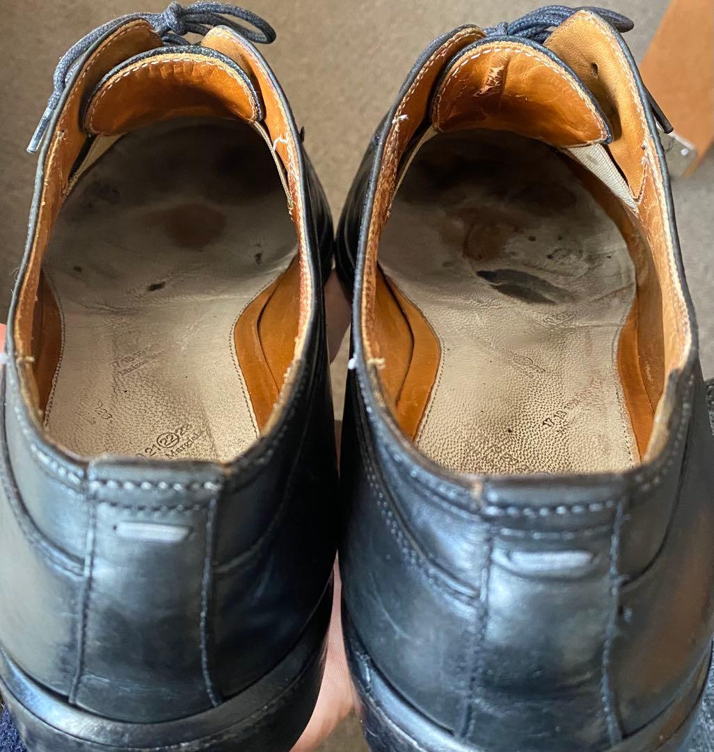 マルジェラ　革靴　ローファー　41 ブラック