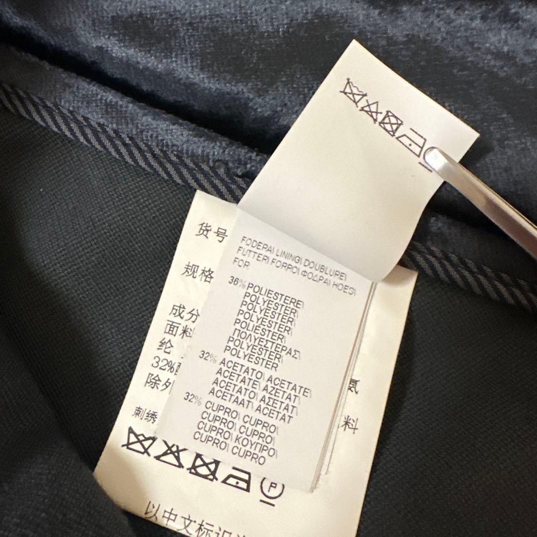 ブルネロクチネリ ベルベットパンツ 36 濃紺 イタリア製