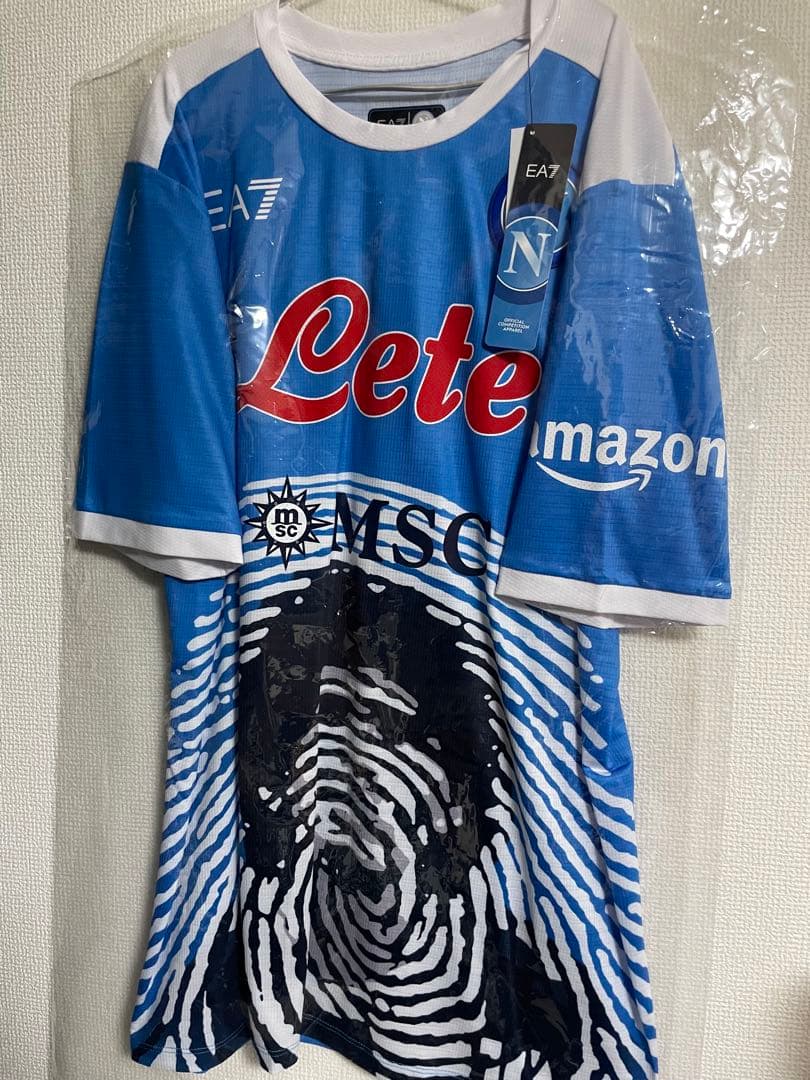 ナポリ2021/22 マラドーナ ユニフォーム 新品タグBOX付き　インシーニェ